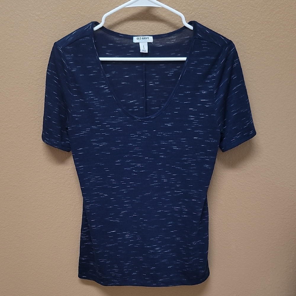 Old Navy Fitted Blue Short Sleeve Tee 💙